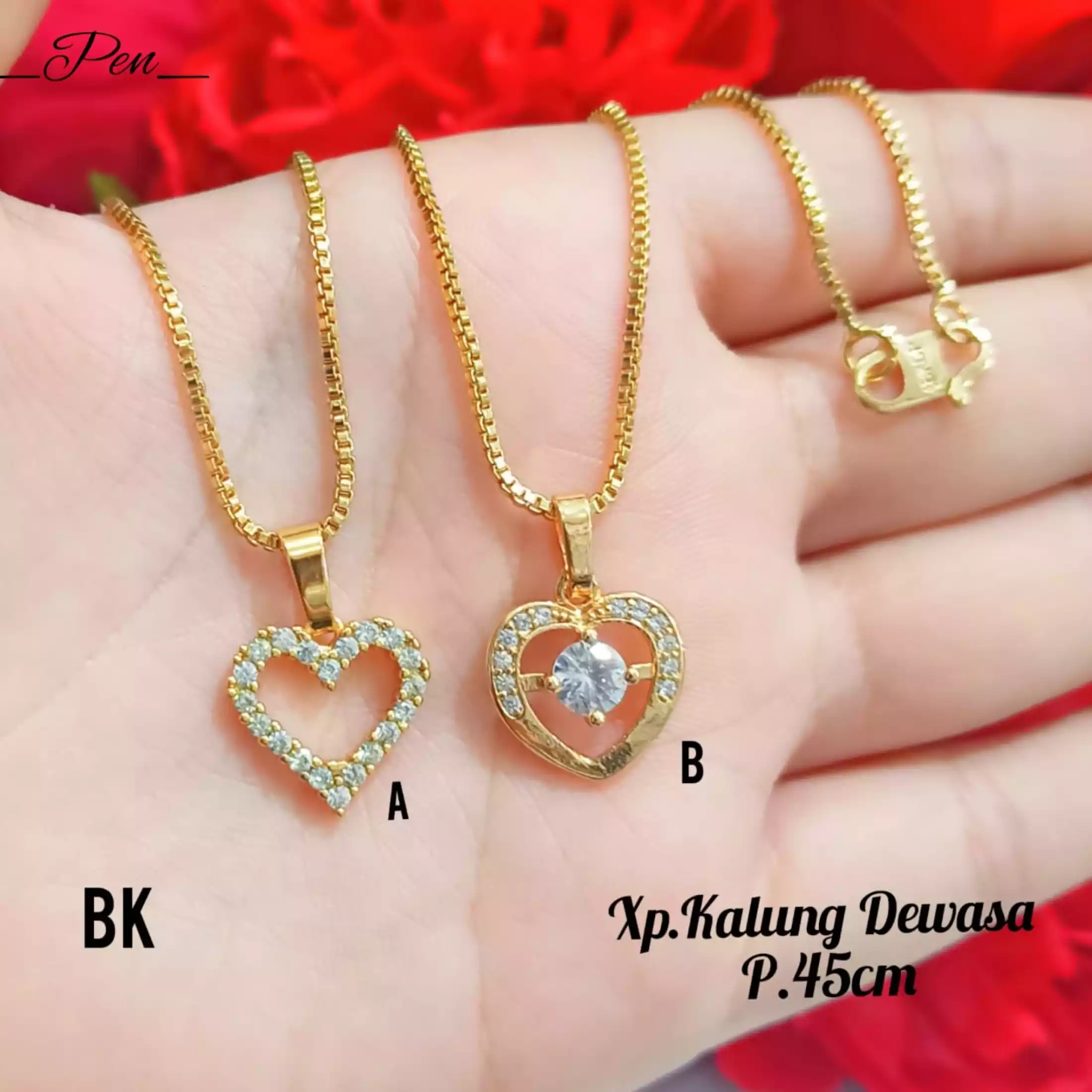 Detail Kalung Elegan Simple Nomer 38