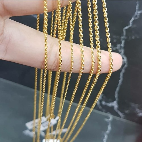 Detail Kalung Emas 24 Karat Nomer 25