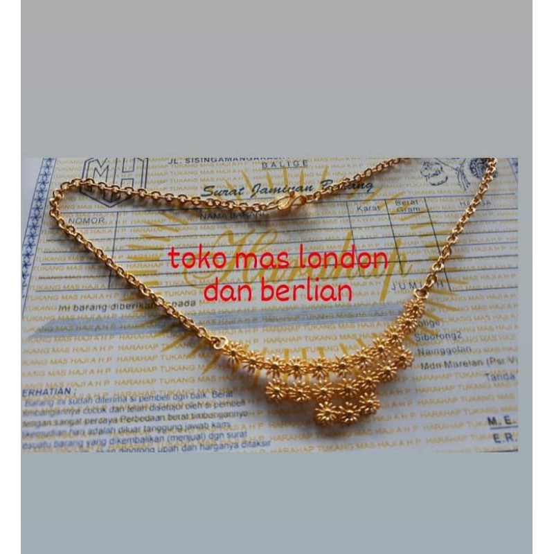 Detail Kalung Emas 24 Karat Nomer 54