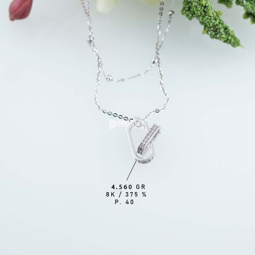 Detail Kalung Emas Bulan Purnama Nomer 19