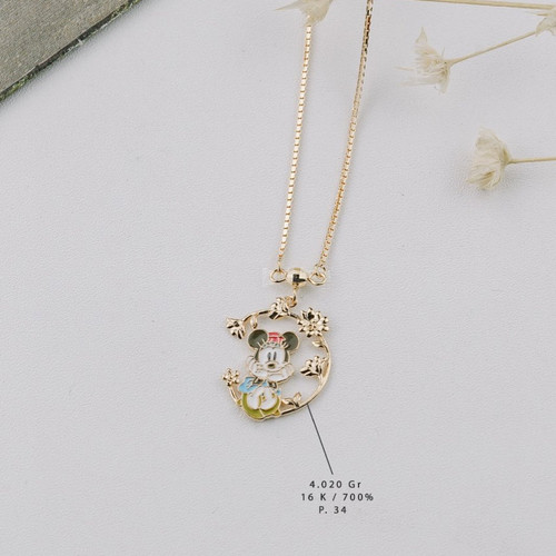 Detail Kalung Emas Bulan Purnama Nomer 31