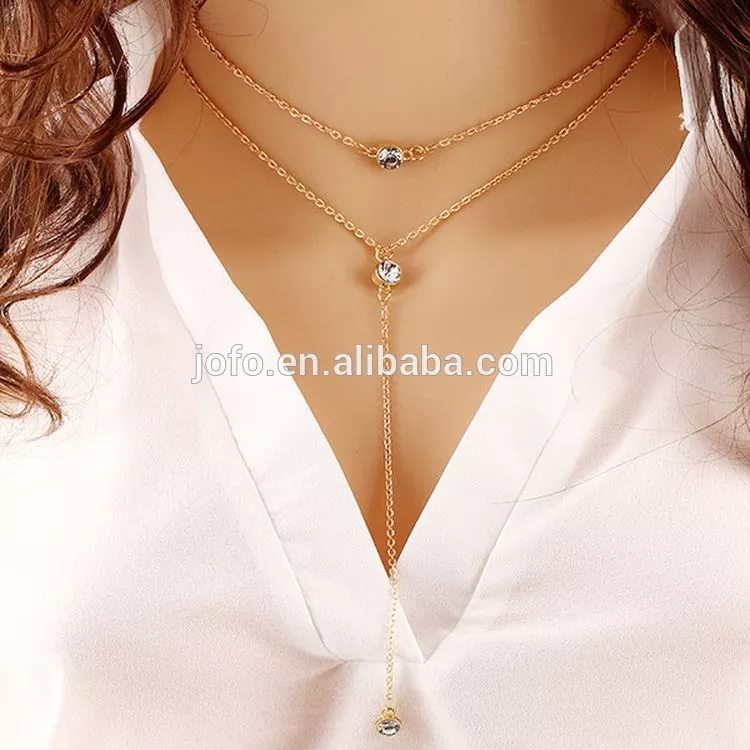 Detail Kalung Emas Double Layer Nomer 13