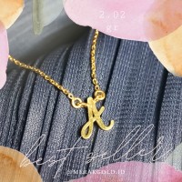 Detail Kalung Emas Huruf A Nomer 19