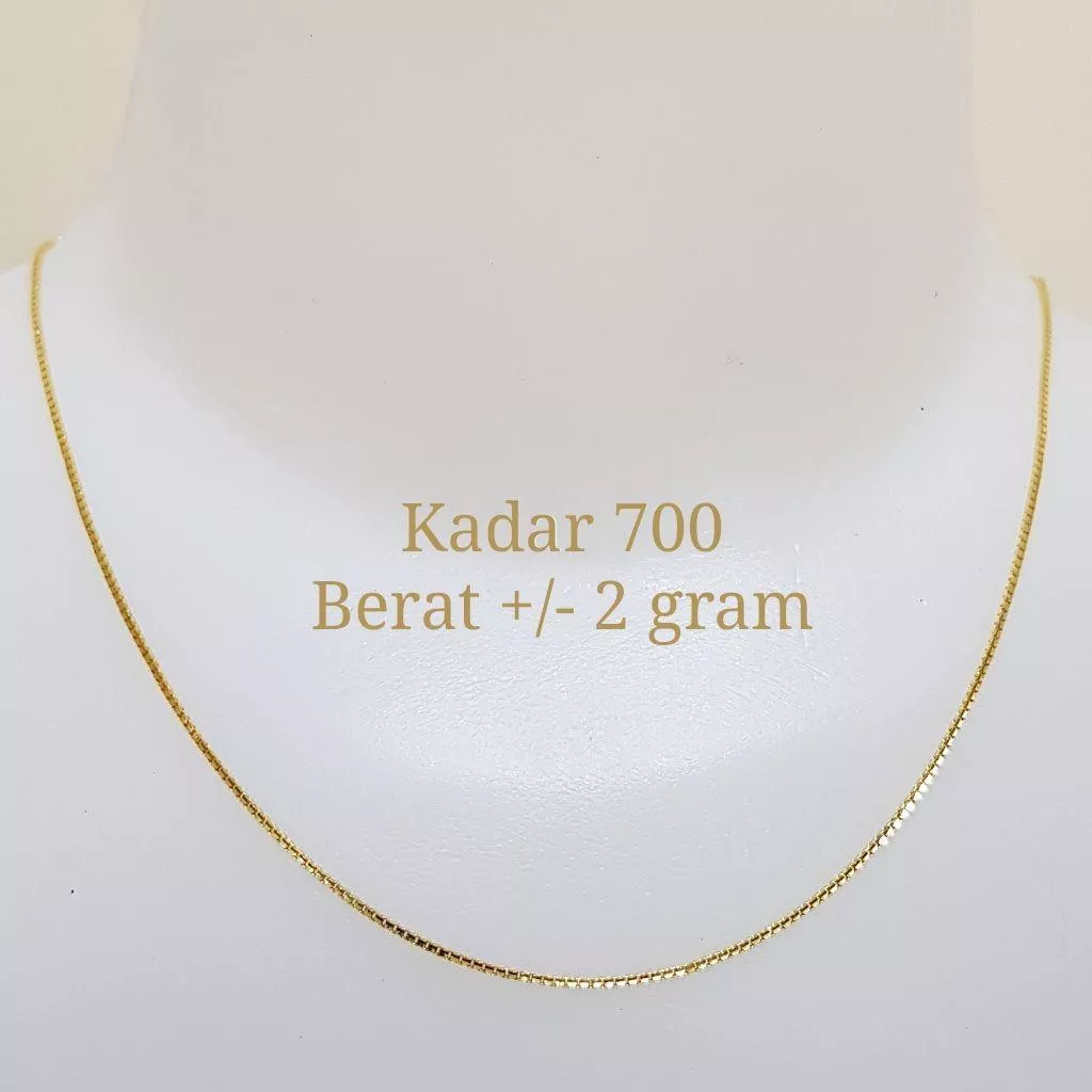 Detail Kalung Emas Kecil Elegan Nomer 53