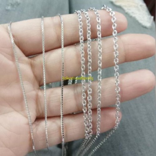 Detail Kalung Emas Putih Nomer 57