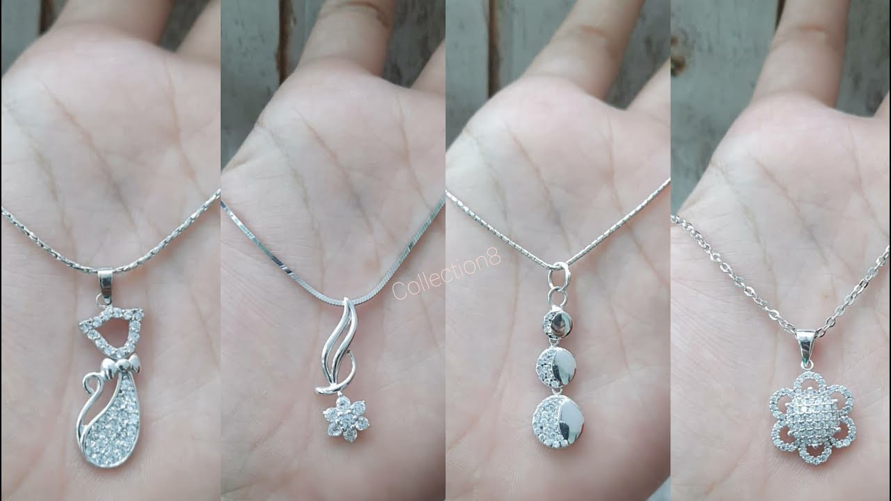 Detail Kalung Emas Putih Cantik Nomer 4