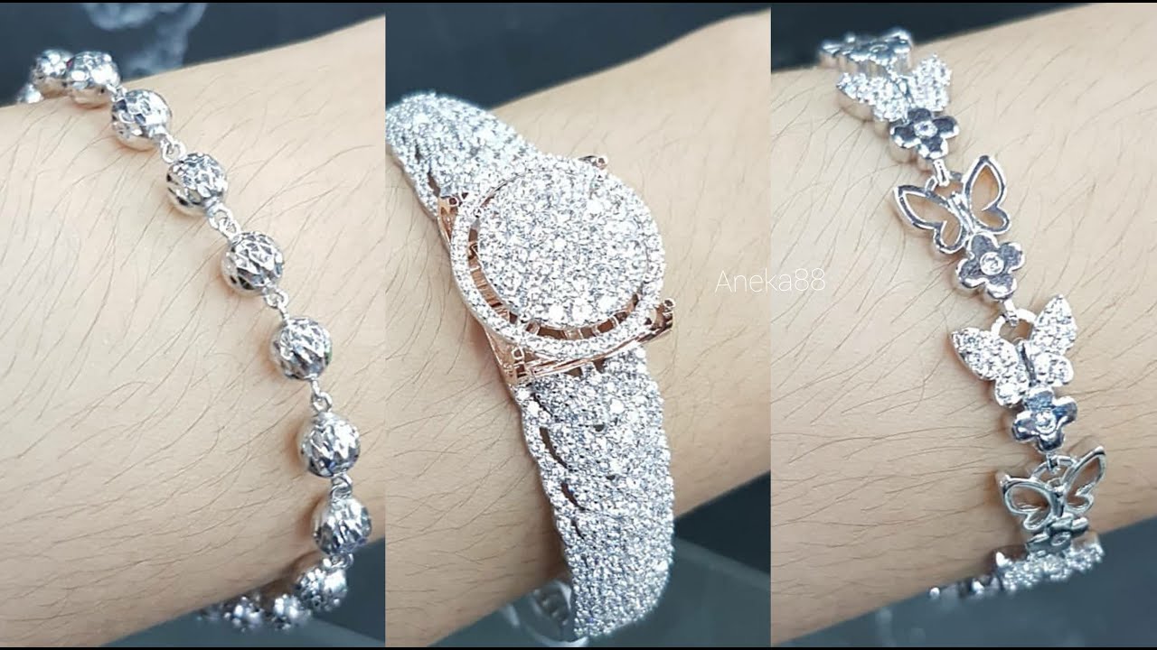 Detail Kalung Emas Putih Cantik Nomer 33