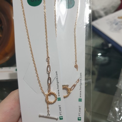 Detail Kalung Emas Putih Cantik Nomer 43