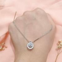 Detail Kalung Emas Putih Simple Elegan Nomer 40