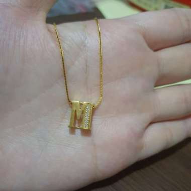 Detail Kalung Emas Remaja Kekinian Nomer 52