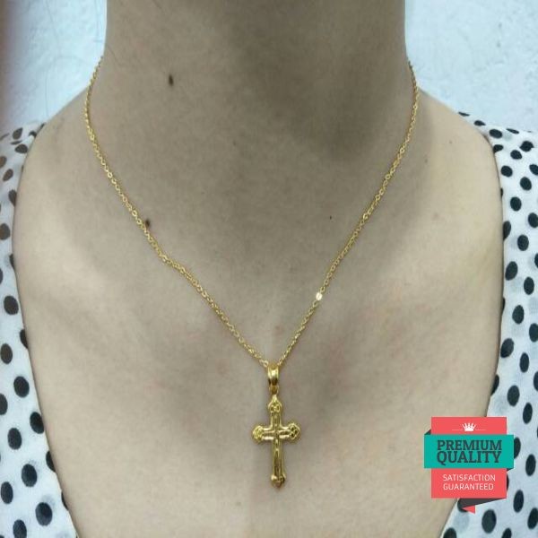 Detail Kalung Emas Salib Nomer 39