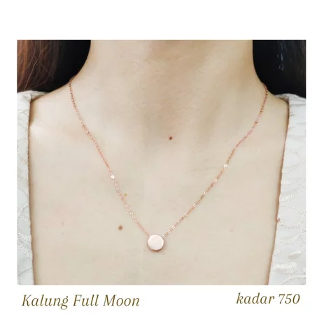 Detail Kalung Emas Simple Nomer 19