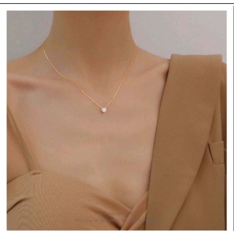 Detail Kalung Emas Simple Elegan Nomer 16