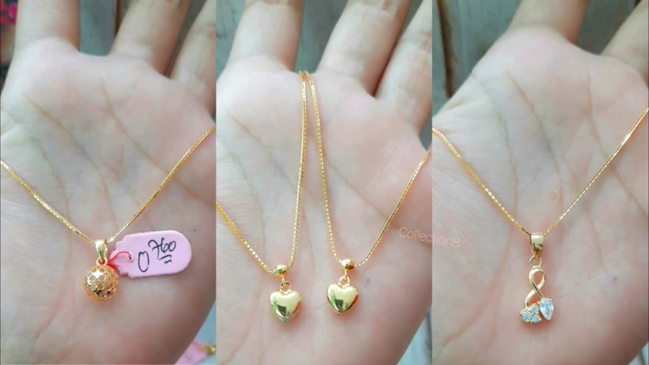 Detail Kalung Emas Simple Elegan Nomer 46