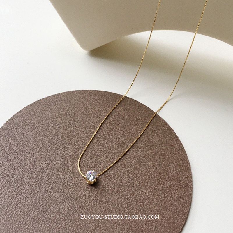 Detail Kalung Emas Simple Elegan Nomer 49