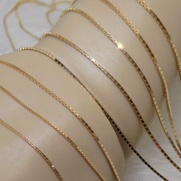 Detail Kalung Emas Tipis Kecil Nomer 35