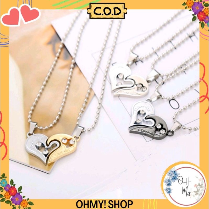 Detail Kalung Love Sepasang Nomer 41