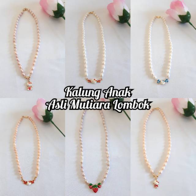 Detail Kalung Mutiara Anak Nomer 5