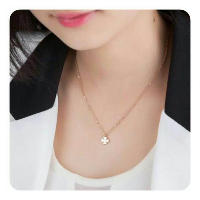 Detail Kalung Perak Simple Nomer 19