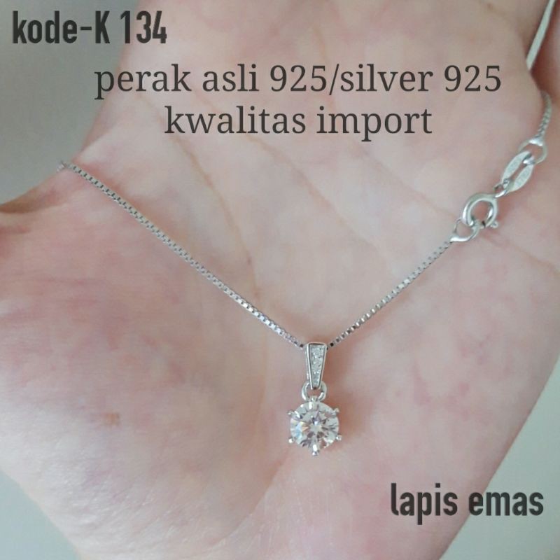 Detail Kalung Perak Simple Nomer 5