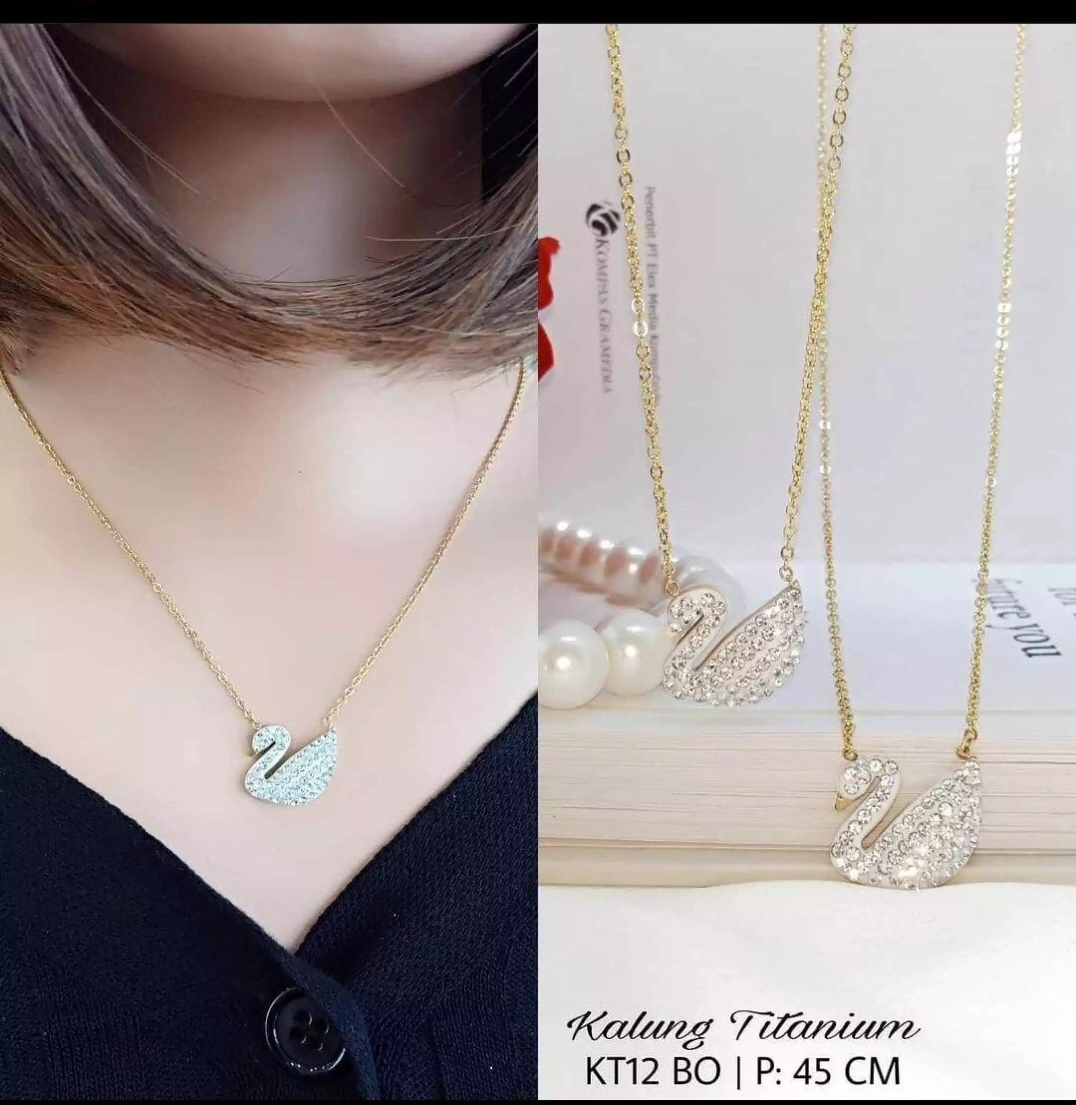 Detail Kalung Swan Nomer 32