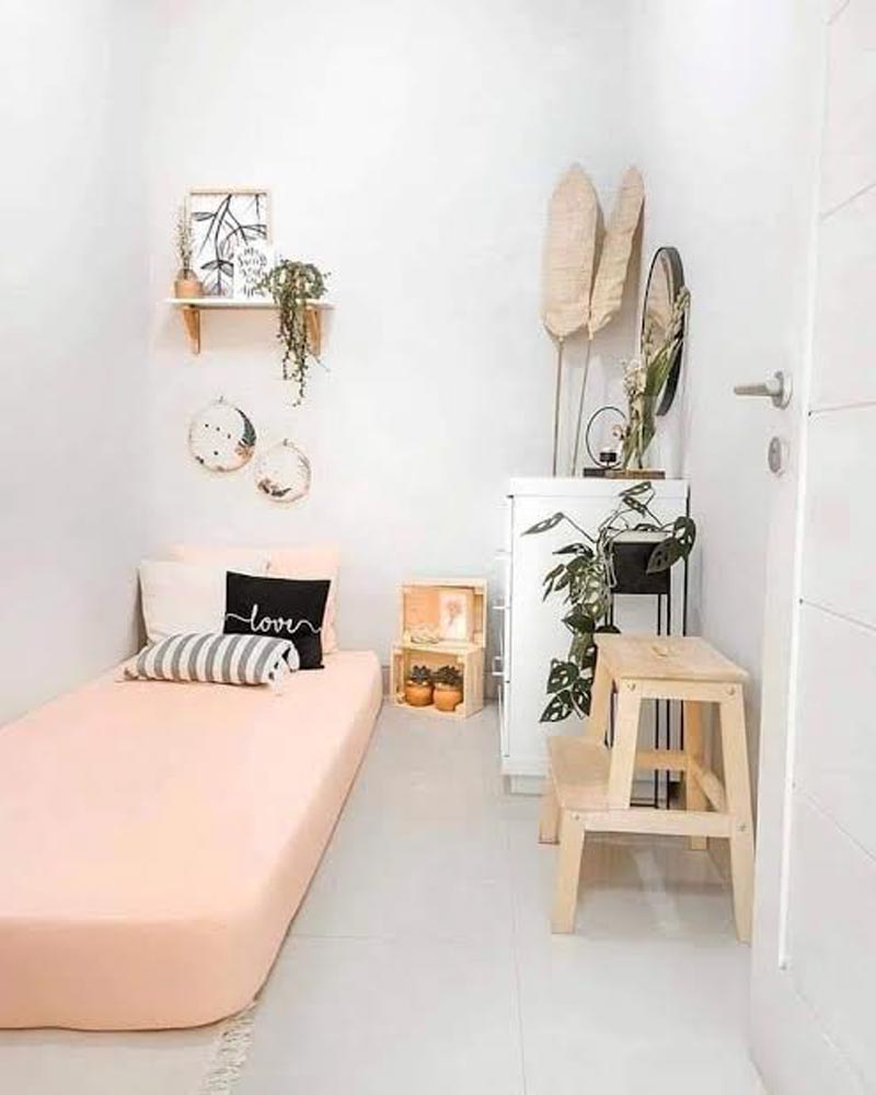 Kamar Aesthetic Kecil Sederhana - KibrisPDR