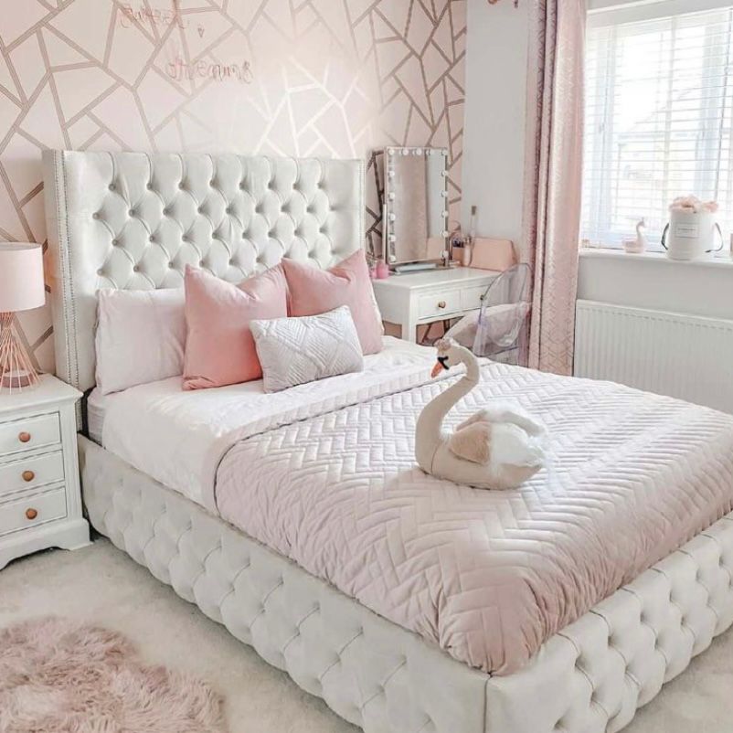 Detail Kamar Aesthetic Pink Putih Nomer 2