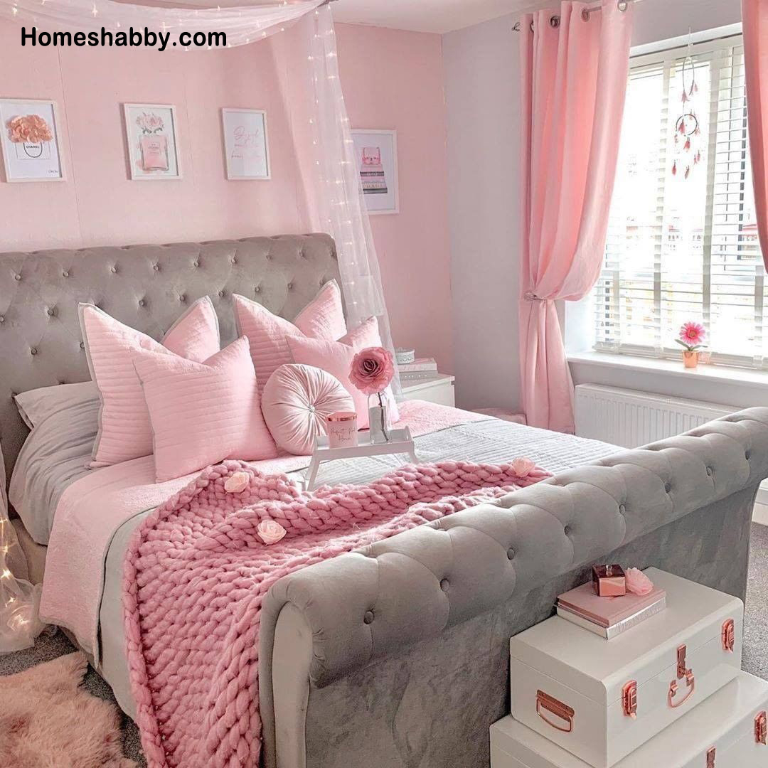 Detail Kamar Aesthetic Pink Putih Nomer 28