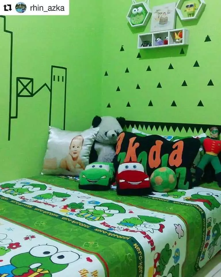 Detail Kamar Keroppi Simple Nomer 16