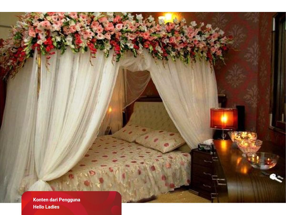 Detail Kamar Pengantin Mewah Dan Romantis Nomer 13