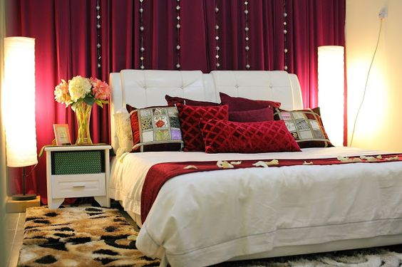 Detail Kamar Pengantin Mewah Dan Romantis Nomer 52