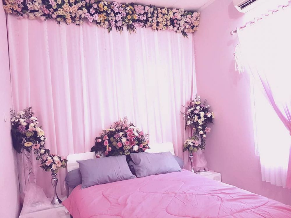 Detail Kamar Pengantin Romantis Nomer 14