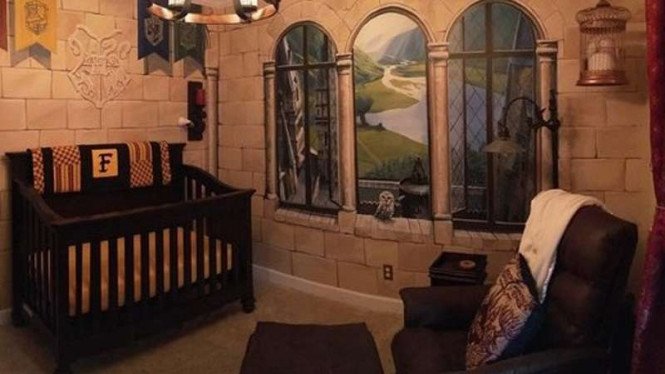 Detail Kamar Tema Harry Potter Nomer 6