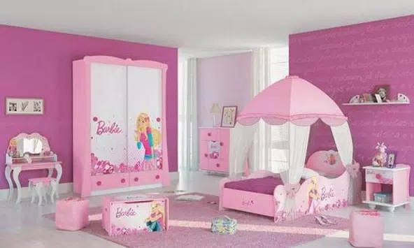 Detail Kamar Tidur Barbie Nomer 21