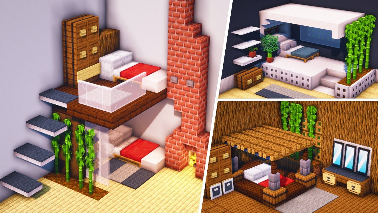 Detail Kamar Tidur Minecraft Nomer 3