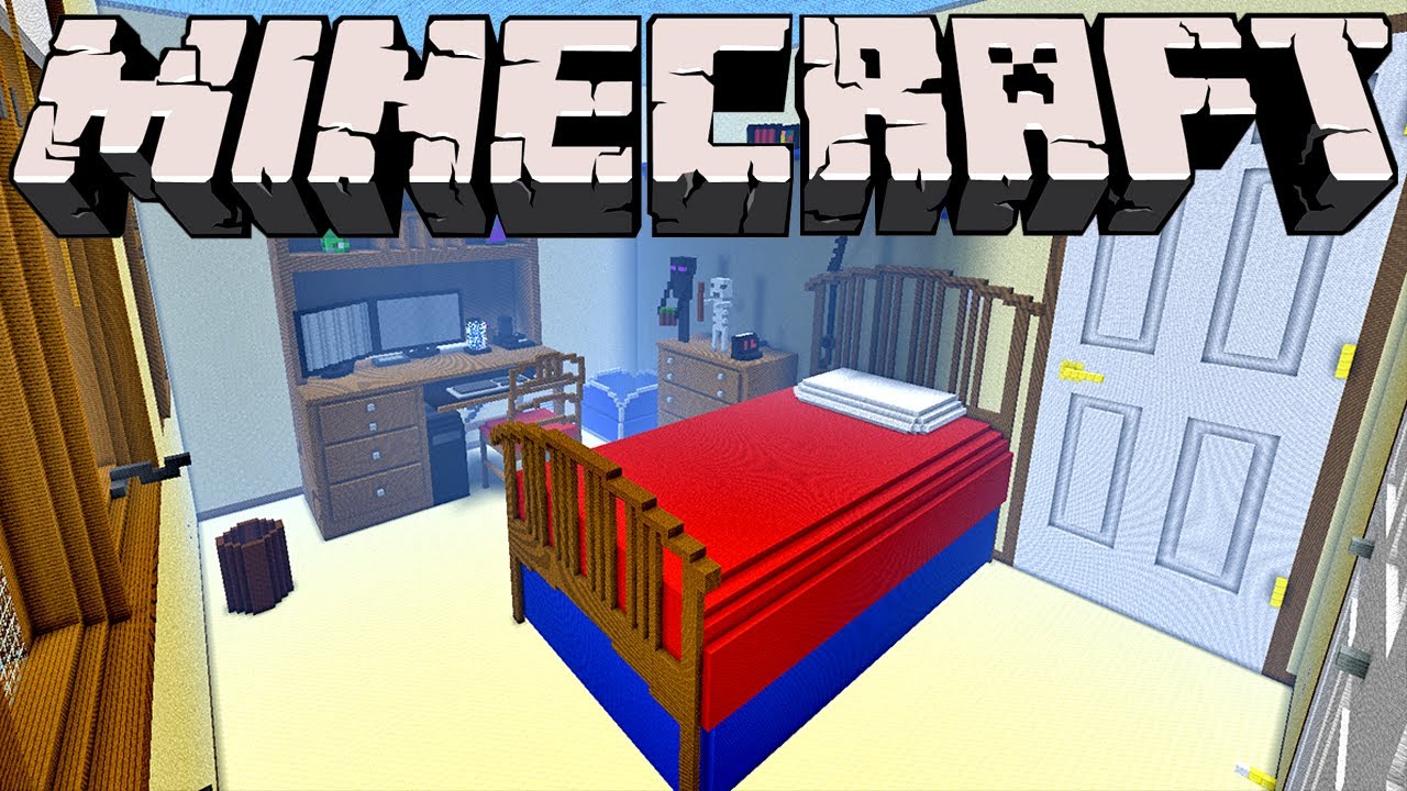 Detail Kamar Tidur Minecraft Nomer 40