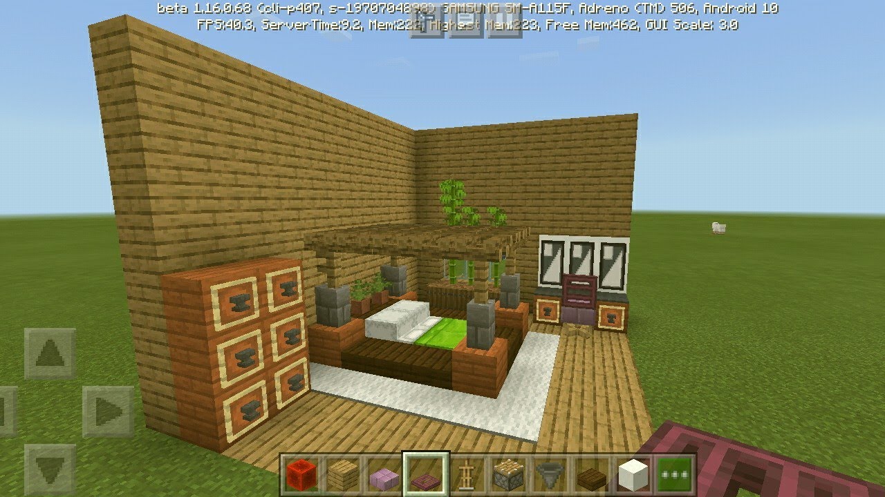 Detail Kamar Tidur Minecraft Nomer 10