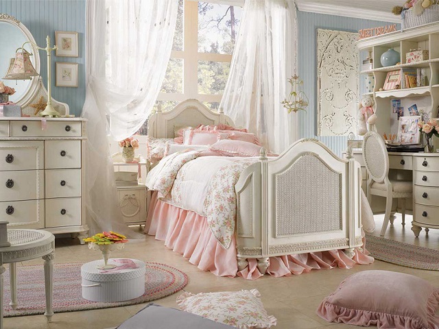 Kamar Tidur Shabby Chic - KibrisPDR