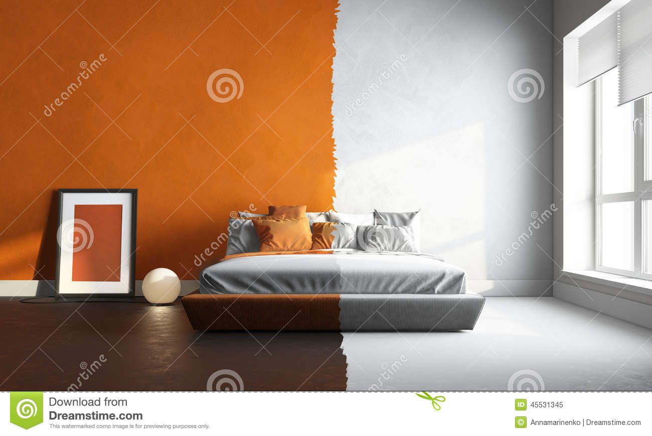 Detail Kamar Warna Orange Nomer 5