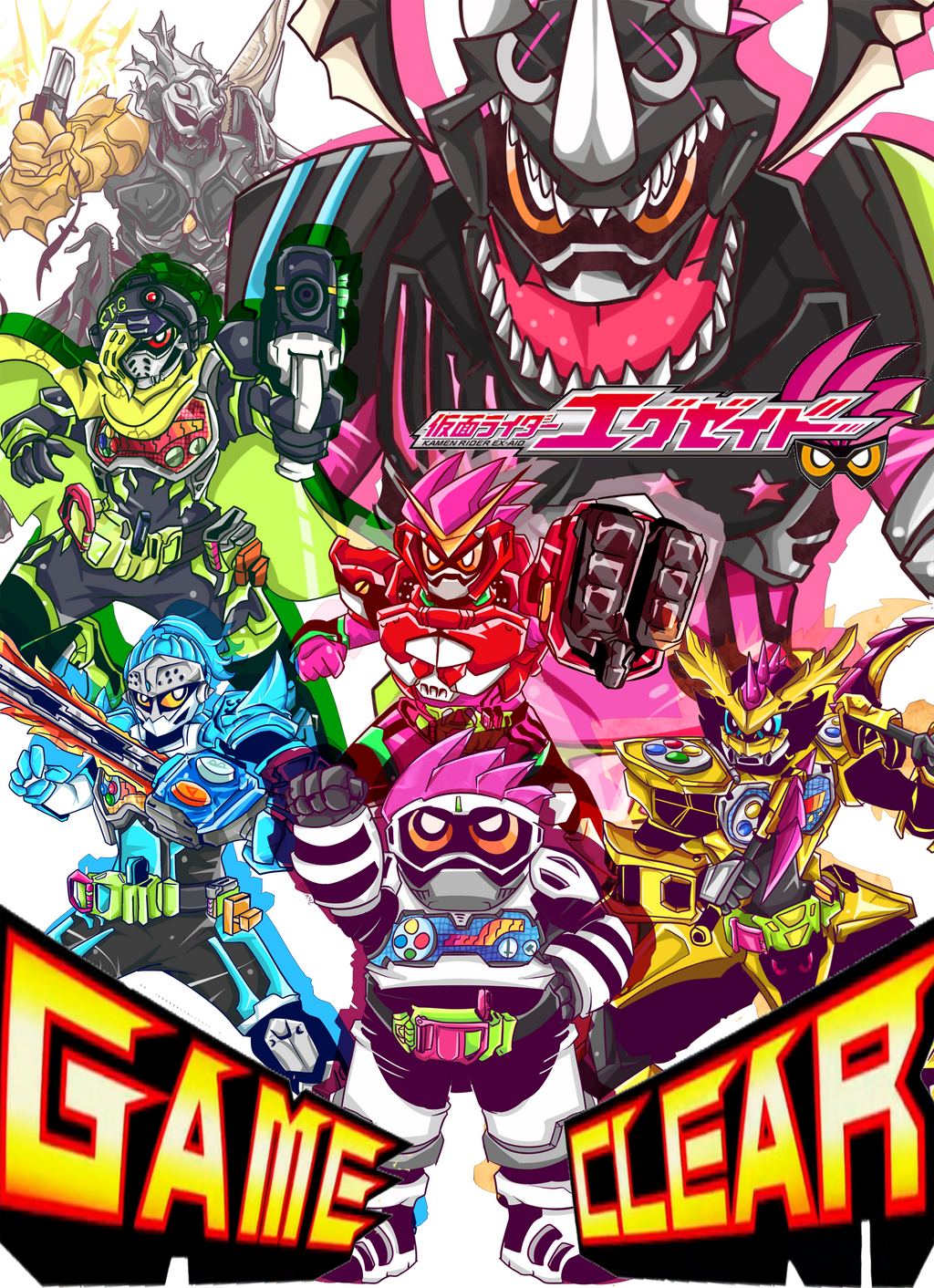 Detail Kamen Rider Ex Aid Deviantart Nomer 53