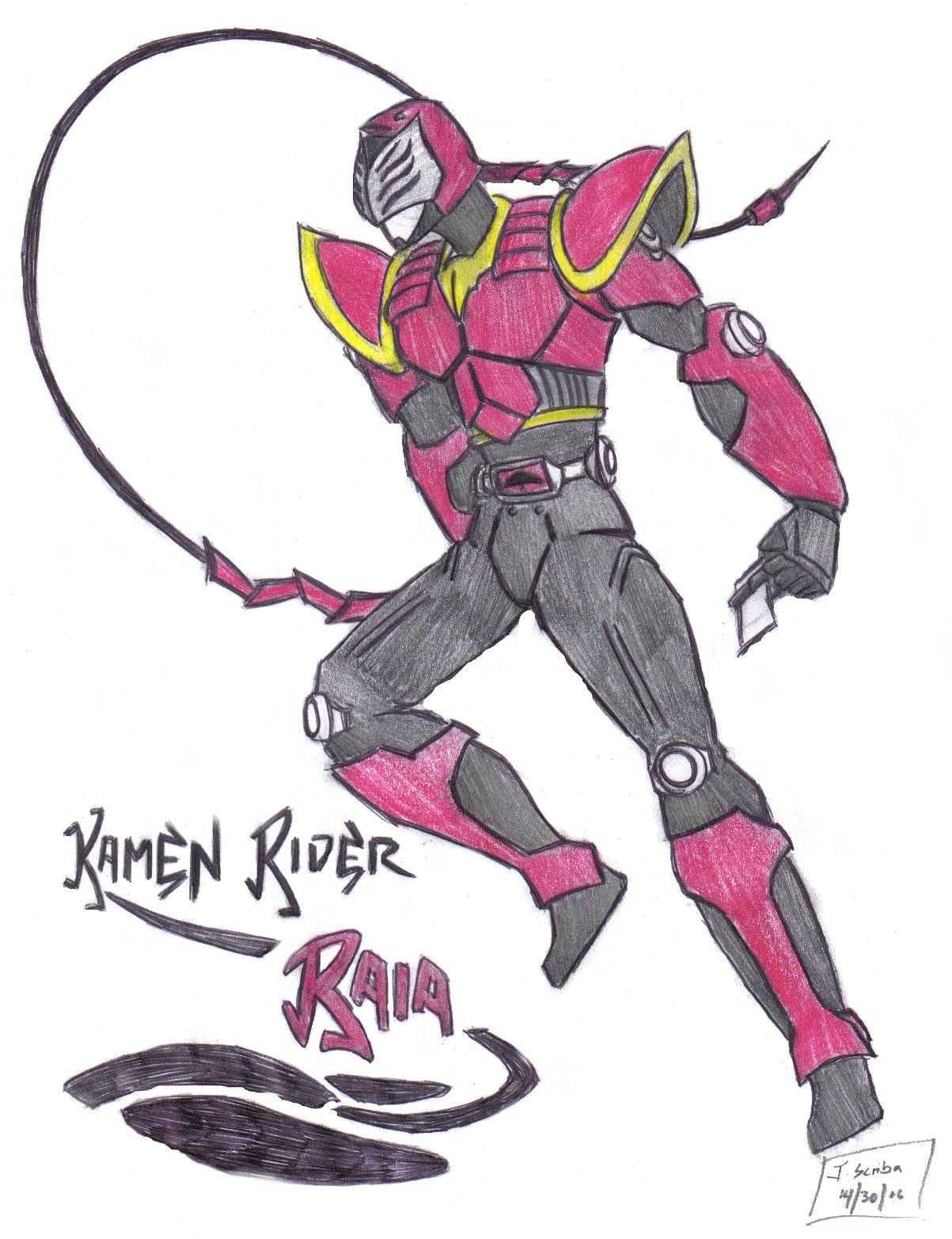 Detail Kamen Rider Raia Nomer 32