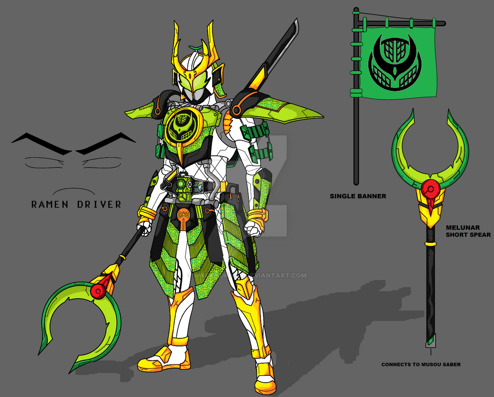 Detail Kamen Rider Zangetsu Nomer 21