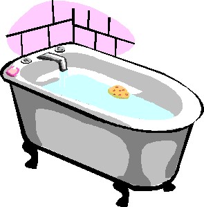 Detail Badezimmer Mit Badewanne Und Dusche Nomer 9