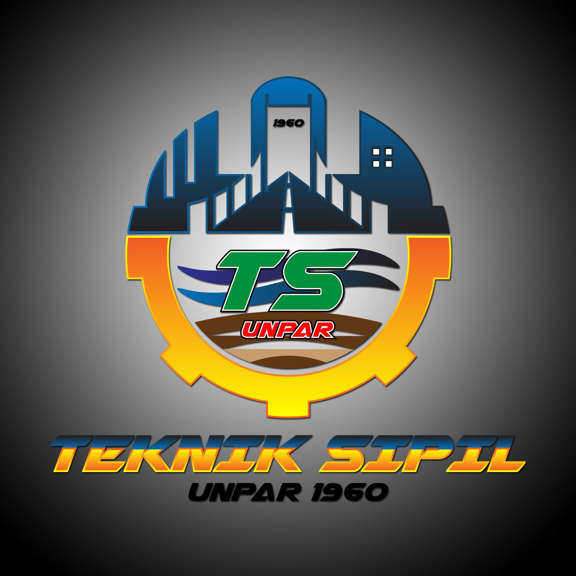 Desain Logo Teknik Sipil - KibrisPDR