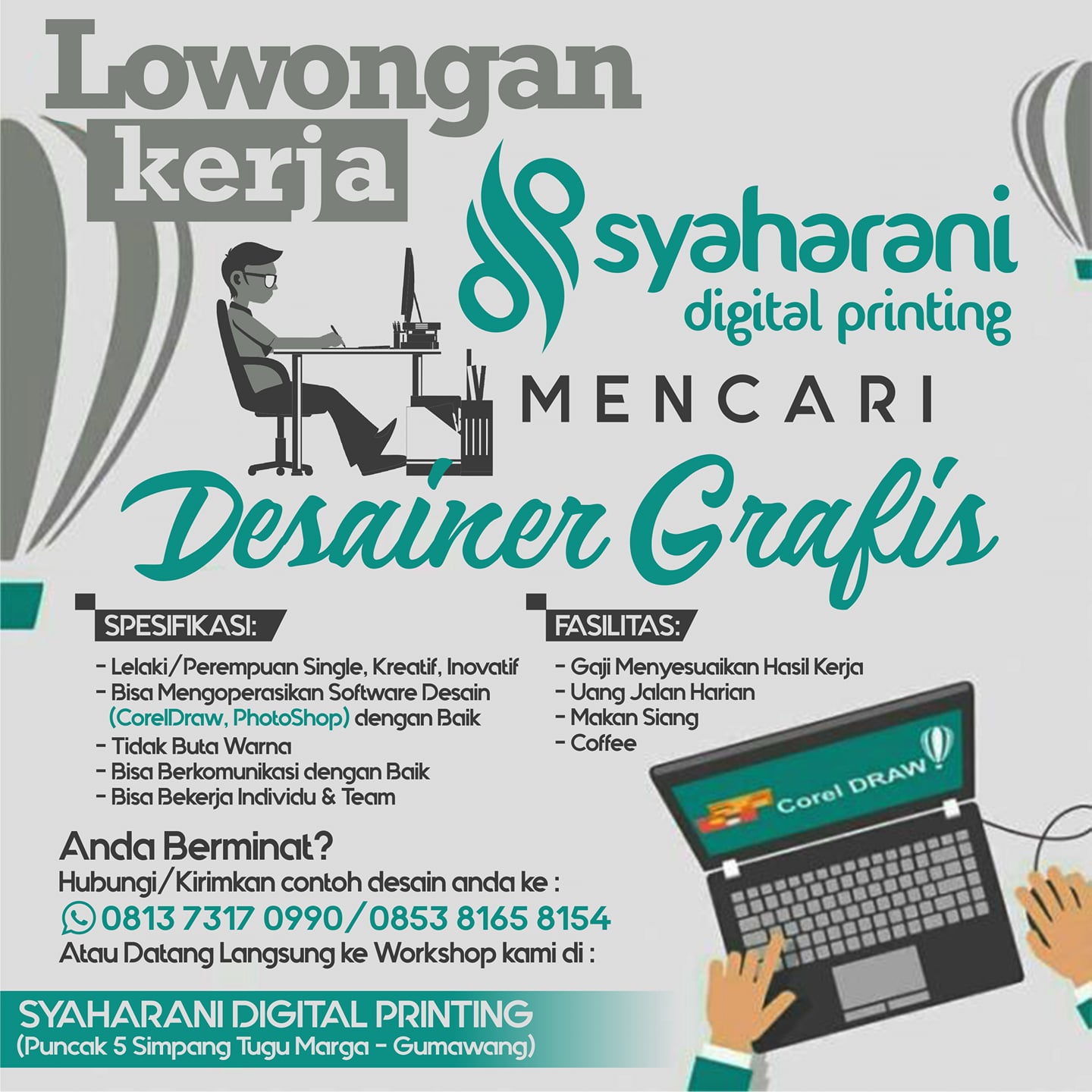Detail Desain Lowongan Kerja Nomer 11