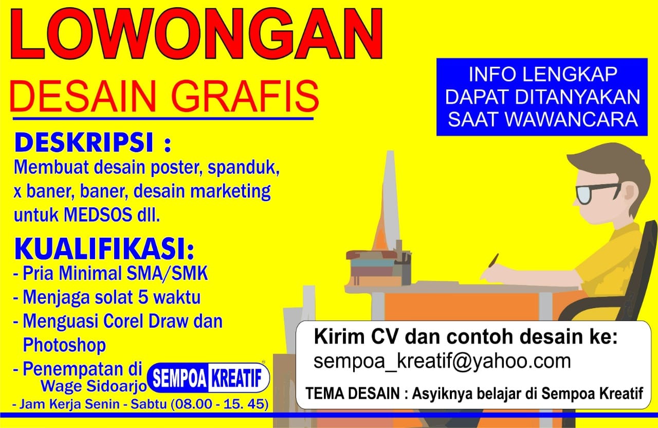 Detail Desain Lowongan Kerja Nomer 29