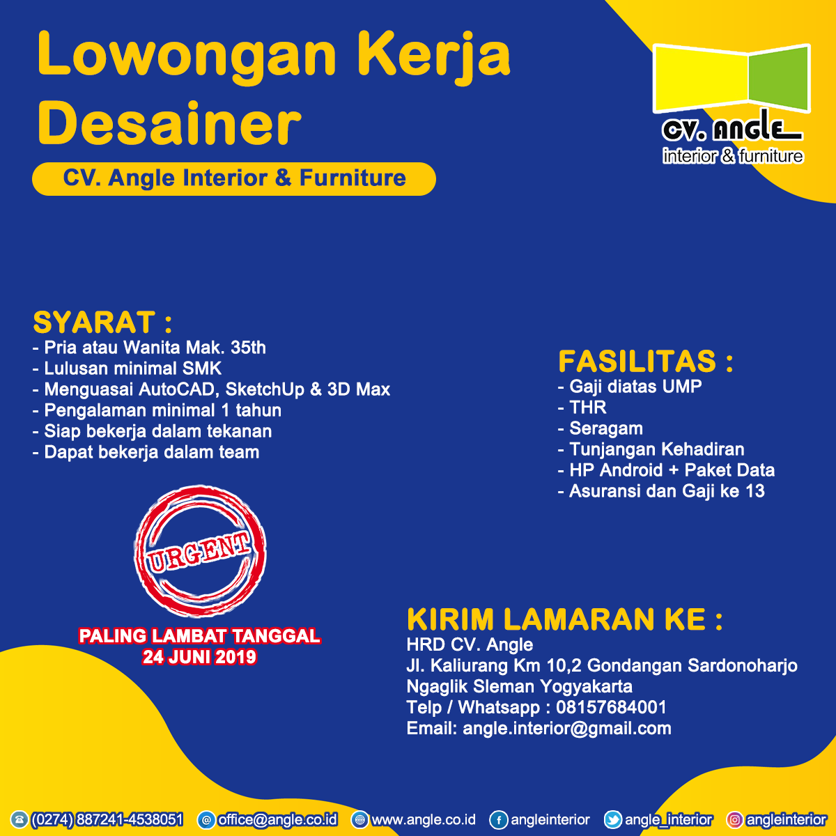 Detail Desain Lowongan Kerja Nomer 49