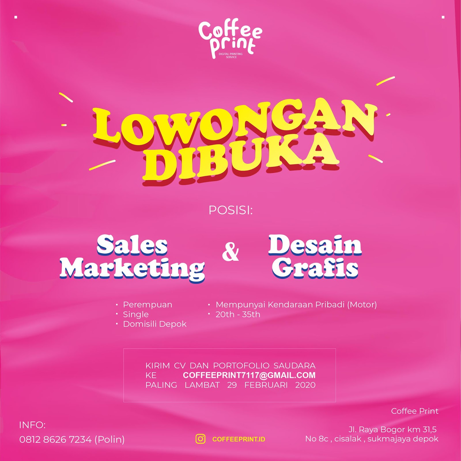 Detail Desain Lowongan Kerja Nomer 54