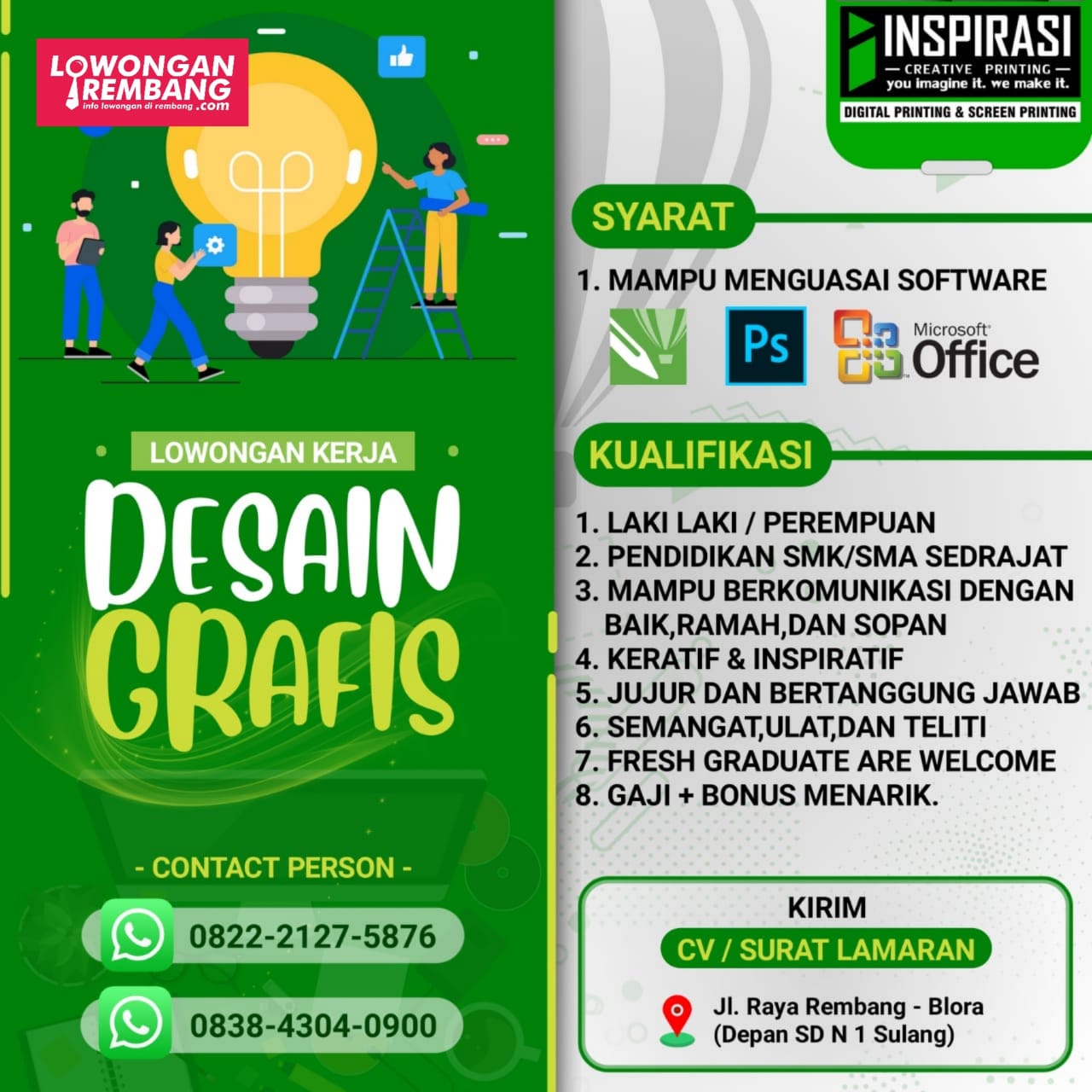 Detail Desain Lowongan Kerja Nomer 7