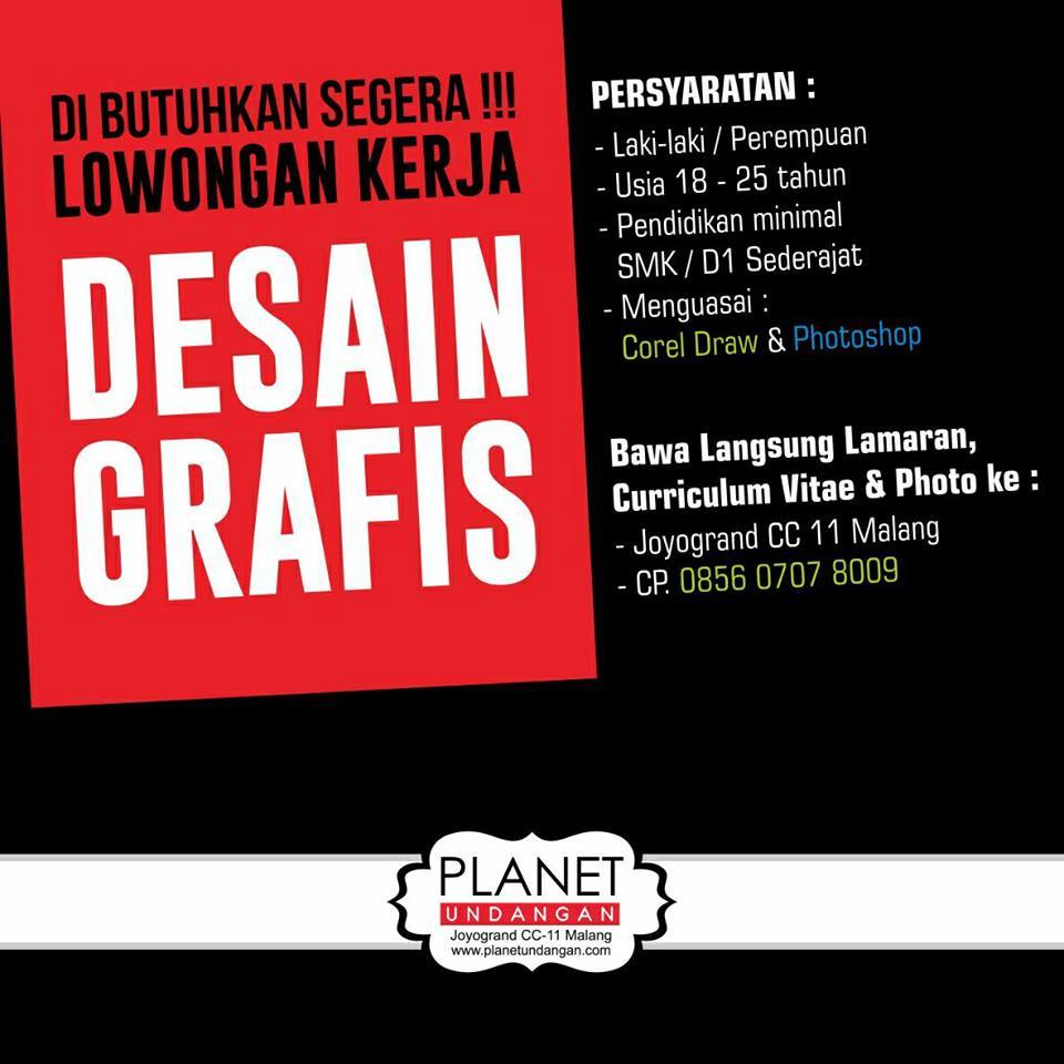 Detail Desain Lowongan Kerja Nomer 10